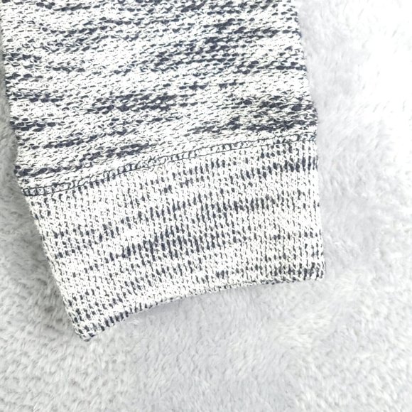 Miss‎ Me Womens Sweater Pullover Elbow Patch Glitter Sequin Pockets Black XS - Picture 12 of 13